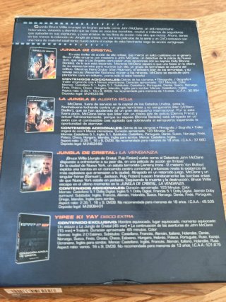 Colección Jungla de Cristal Die Hard DVD Bruce