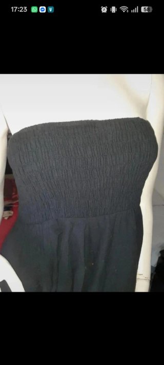 Vestido Veraniego Negro