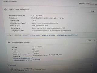 PC Todo en Uno Lenovo M900 i5-6500T