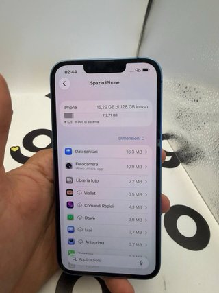 iPhone 13 Blu 128GB Batteria 76%