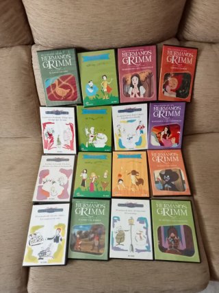Lote 15 DVDs Cuentos Hermanos Grimm