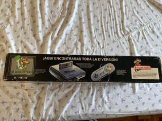 Super Nintendo SNES PAL ESP