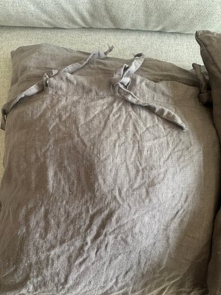 2 Cojines Grises Ikea