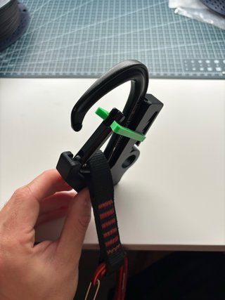 Pinza para caña de escalada