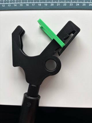 Pinza para caña de escalada