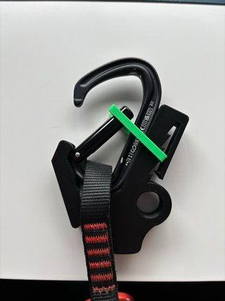 Pinza para caña de escalada