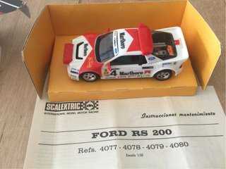Scalextric Exin Coche Slot Marlboro