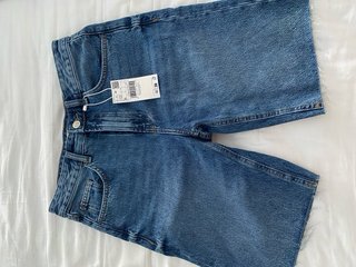 Bermudas vaqueras Mango Talla 36