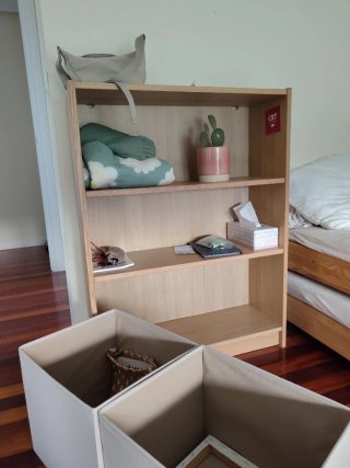 Estantería IKEA BILLY + cajones DRÖNA