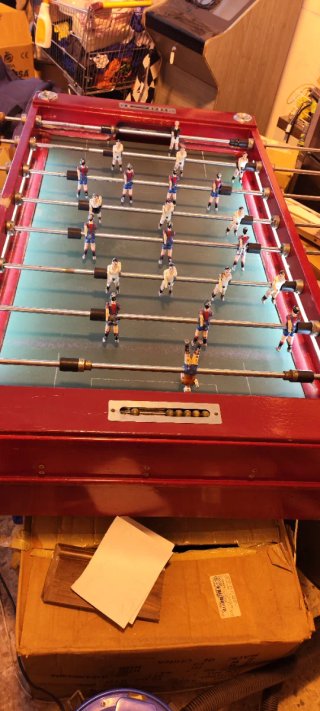 Futbolín de Madera Escaldibur modelo Catalán