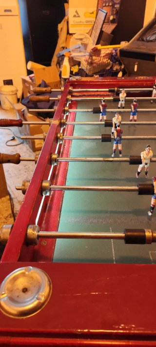Futbolín de Madera Escaldibur modelo Catalán