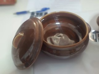 Set di due ciotole da zuppa in porcellana