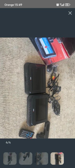 DVD Portátil bSL para Coche