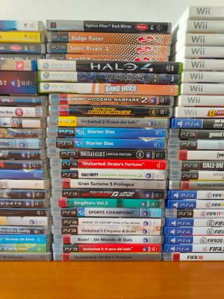 Lotto Giochi Retro e Next-Gen: PS3, Wii, PSP, PS4