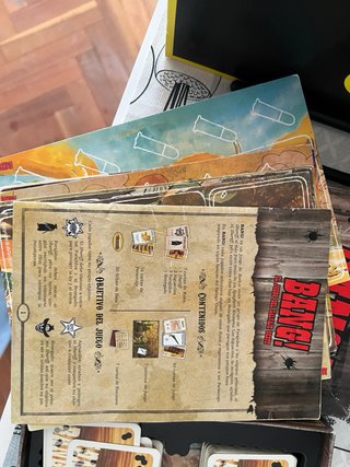 Juego de mesa Bang! cartas
