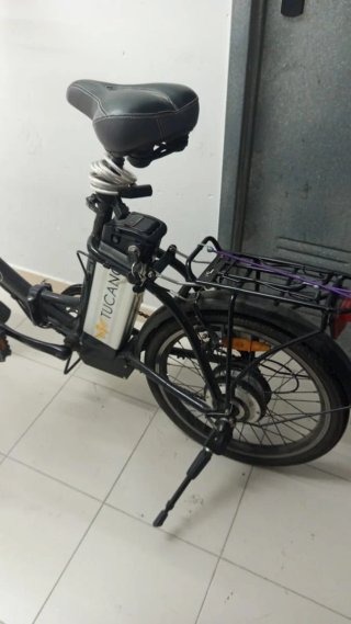 Bicicleta Eléctrica Plegable Tucan falta de  bater
