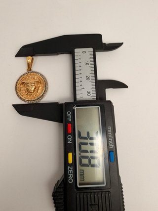 Colgante Versace Oro 18k 6,72g