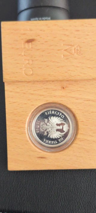 Euro Plata Ejército de Tierra 1998