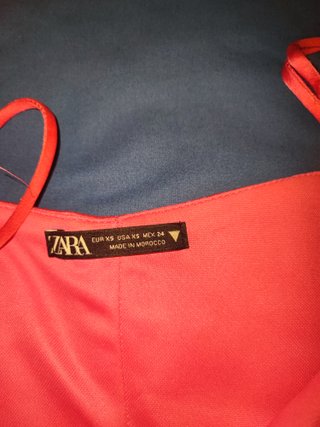 Body Zara Rosso