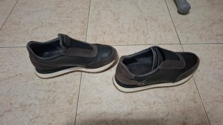 Sapatilhas Cubanas Pretas e Castanhas