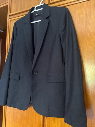 Americana/blazer Mango Azul Marino