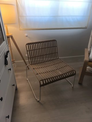 Sedia in rattan naturale
