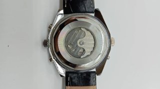 Orologio Jaragar Automatico Argento Nero
