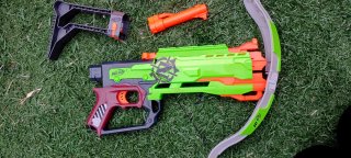 Lote pistolas de plástico Nerf