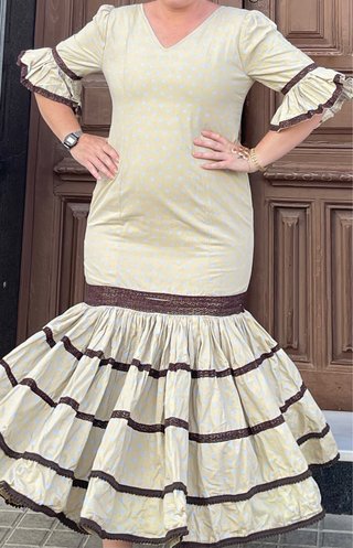 Traje de Flamenca Talla 40-42-44
