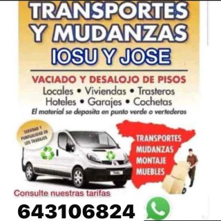 Transportes y mudanzas iosu y José