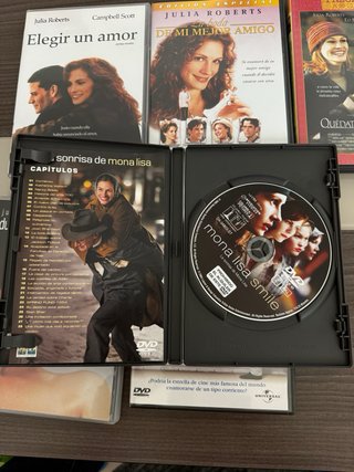 Lote 6 Películas DVD Julia Roberts (Español)