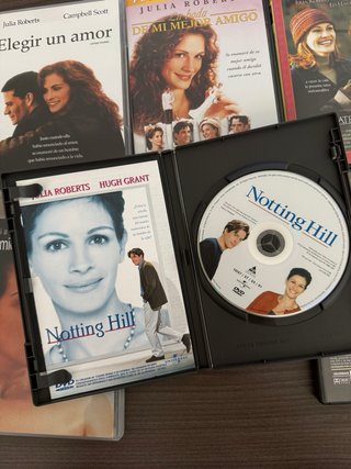 Lote 6 Películas DVD Julia Roberts (Español)
