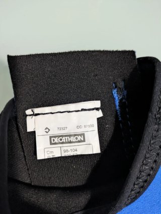 Traje Neopreno Tribord Decathlon.