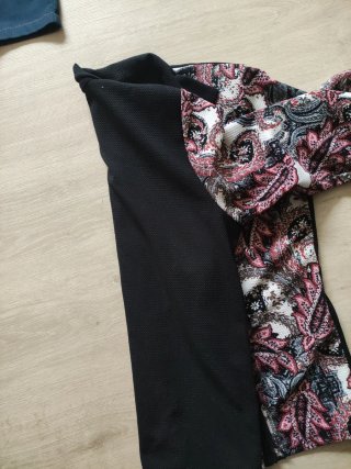 Chaqueta elástica de.cremallera