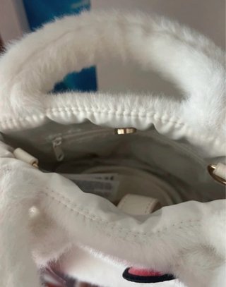 Bolso Hello Kitty blanco peluche