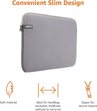 Fondina ultrasottile Amazon Basics per laptop 15-15,6"