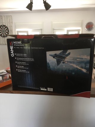Monitor Gaming GAME Negro/Rojo
