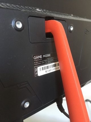 Monitor Gaming GAME Negro/Rojo