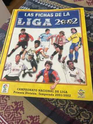 Album cromos Liga 2002