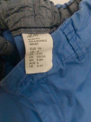 Pantaloni bimbo H&M 6 anni