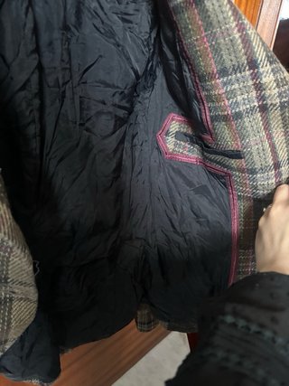 Americana Mango Suit cuadros