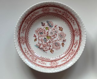 Juego de 3 Platos antiguos  de porcelana inglesa