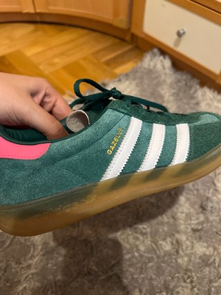 Adidas Gazelle Verde y Rosa