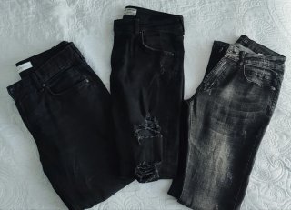 Lote 3 Pantalones Vaqueros Chino Talla M