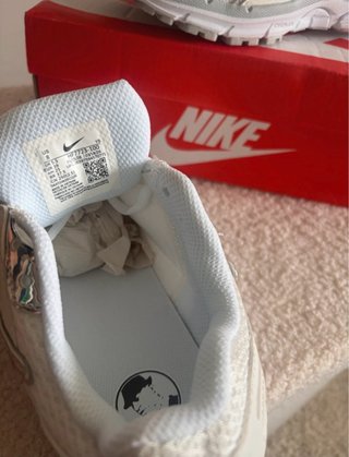 Nike Vomero 5 Plata y Blanco