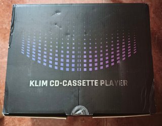 Reproductor CD/Cassette KLIM Negro