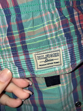 Costume Tommy Hilfiger a quadri multicolore
