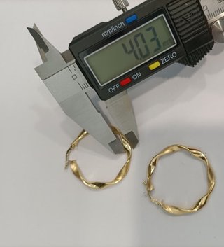 Pendientes Oro 18k - Aro - 3,80gr