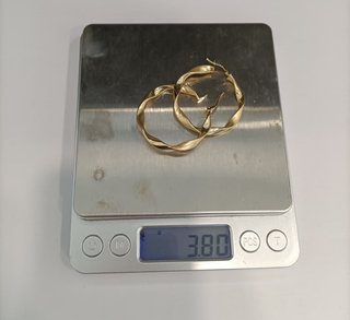 Pendientes Oro 18k - Aro - 3,80gr