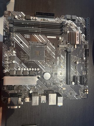 Placa Base ASUS B450M-A II y ryzen 5 3500x